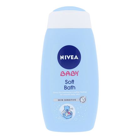 Nivea Baby Soft Bath dětská dětská krémová pěna do koupele 500 ml pro děti