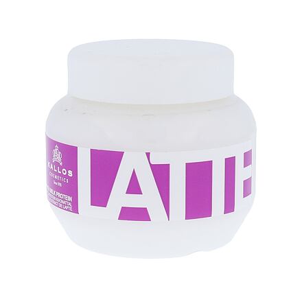 Kallos Cosmetics Latte dámská maska pro chemicky poškozené vlasy 275 ml pro ženy