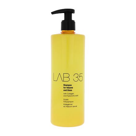 Kallos Cosmetics Lab 35 For Volume And Gloss dámský šampon pro jemné vlasy bez lesku 500 ml pro ženy