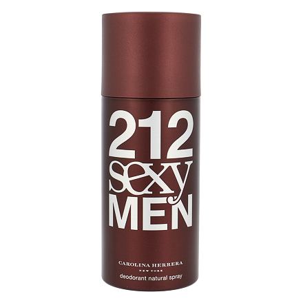 Carolina Herrera 212 Sexy Men pánský deodorant ve spreji 150 ml pro muže