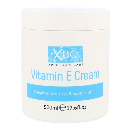 Xpel Body Care Vitamin E dámský hydratační tělový krém 500 ml pro ženy