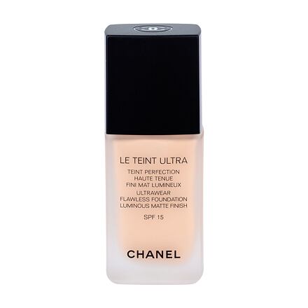 Chanel Le Teint Ultra SPF15 matující tekutý makeup s rozjasňujícím efektem 30 ml odstín 10 beige