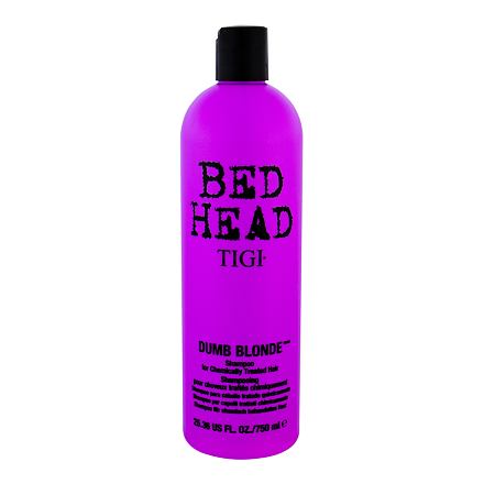 Tigi Bed Head Dumb Blonde dámský šampon pro poškozené vlasy 750 ml pro ženy