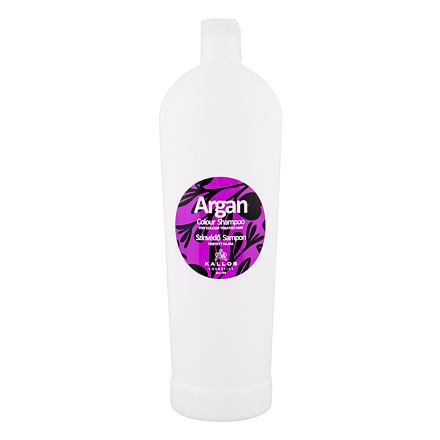 Kallos Cosmetics Argan dámský vyživující šampon pro barvené vlasy 1000 ml pro ženy
