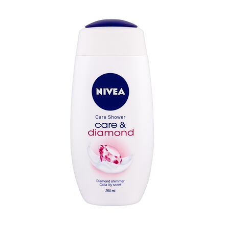 Nivea Care & Diamond dámský krémový sprchový gel 250 ml pro ženy