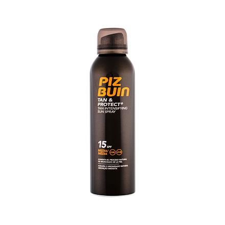 PIZ BUIN Tan & Protect Tan Intensifying Sun Spray SPF15 unisex voděodolný opalovací sprej zvýrazňující opálení 150 ml