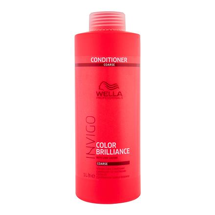 Wella Professionals Invigo Color Brilliance dámský kondicionér pro barvené hrubé vlasy 1000 ml pro ženy