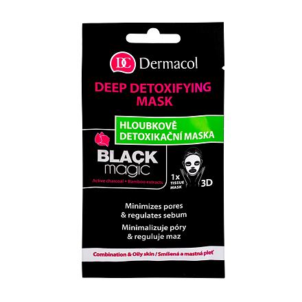 Dermacol Black Magic dámská hloubkově detoxikační pleťová maska pro ženy