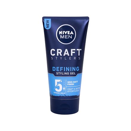 Nivea Men Craft Stylers Defining Semi-Matt pánský stylingový gel na vlasy pro matný vzhled 150 ml pro muže