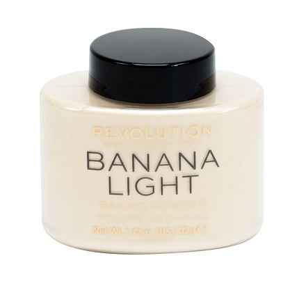 Makeup Revolution London Baking Powder sypký pudr 32 g odstín banana light