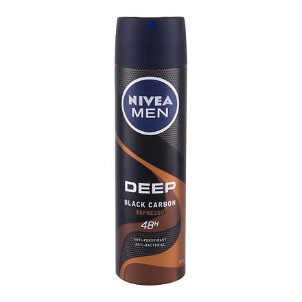 Nivea Men Deep Espresso 48h pánský antiperspirant deodorant ve spreji 150 ml pro muže
