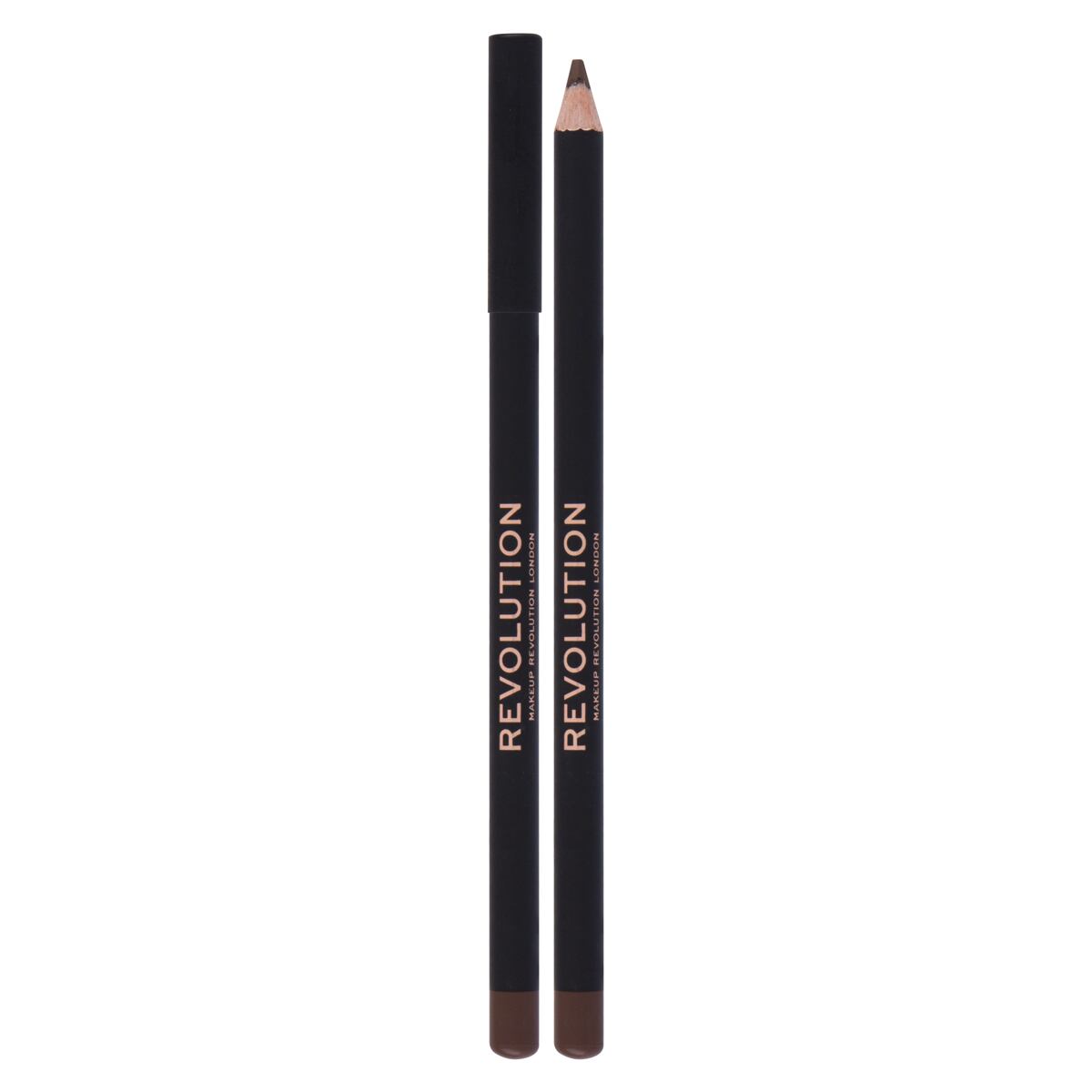 Makeup Revolution London Kohl Eyeliner dámská tužka na oči s vysokou pigmentací 1.3 g odstín hnědá