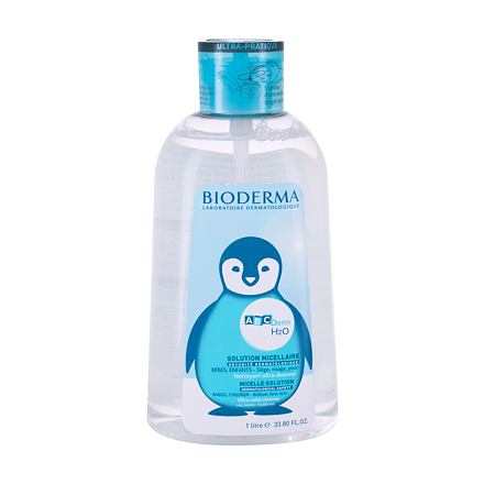 BIODERMA ABCDerm H2O Micellar Water dětská micelární voda pro citlivou dětskou pokožku 1000 ml pro děti