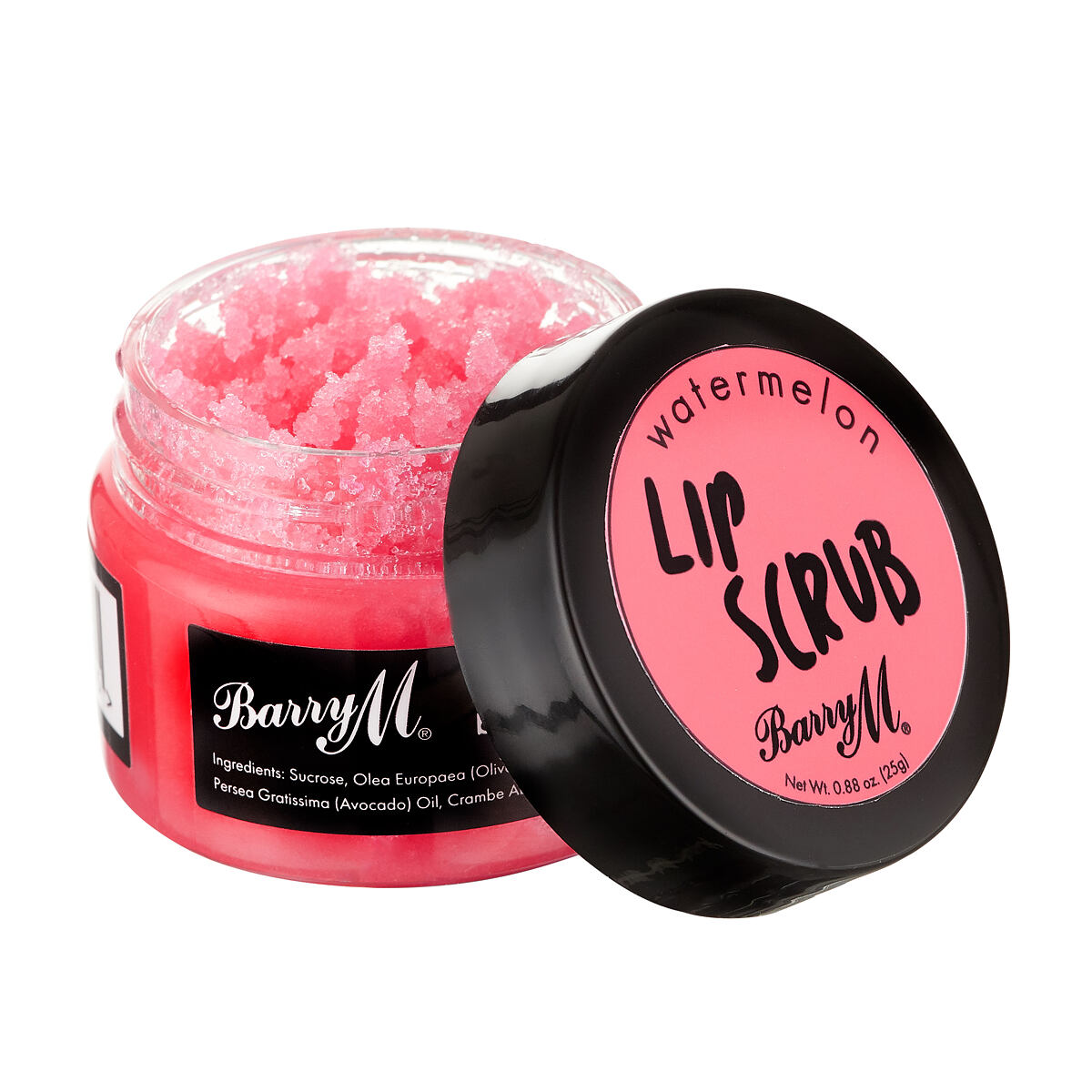 Barry M Lip Scrub Watermelon dámský peeling na rty s příchutí melounu 25 g pro ženy