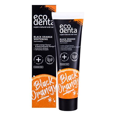 Ecodenta Toothpaste Black Orange Whitening zubní pasta pro dokonale bílé zuby s pomerančovou příchutí 100 ml