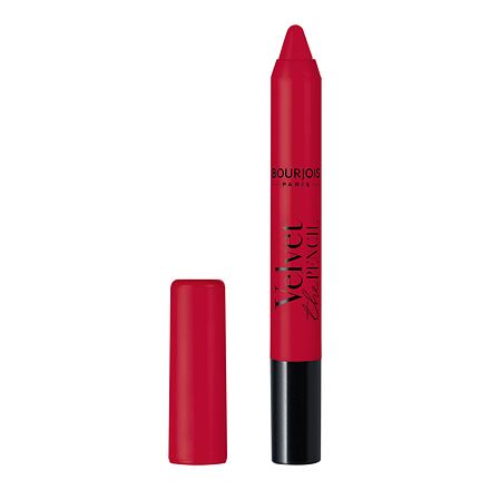 BOURJOIS Paris Velvet The Pencil dámská matná rtěnka v tužce 3 g odstín červená