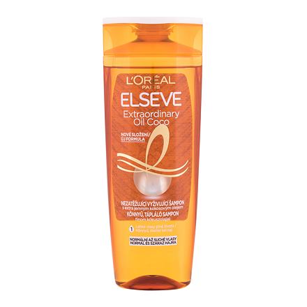 L'Oréal Paris Elseve Extraordinary Oil Coco Weightless Nourishing Balm dámský vyživující šampon pro normální až suché vlasy 400 ml pro ženy