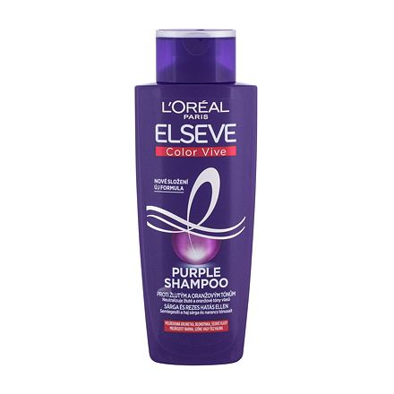 L'Oréal Paris Elseve Color-Vive Purple Shampoo dámský neutralizační šampon na vlasy 200 ml pro ženy