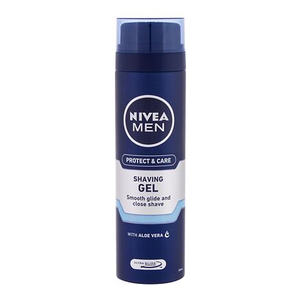 Nivea Men Protect & Care Moisturising pánský hydratační gel na holení 200 ml pro muže