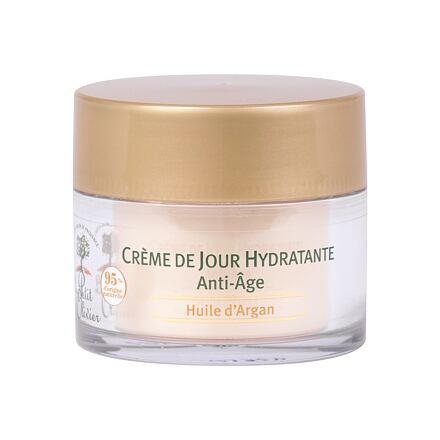 Le Petit Olivier Argan Oil Moisturizing Day Cream Anti-Aging dámský hydratační denní pleťový krém proti stárnutí 50 ml pro ženy