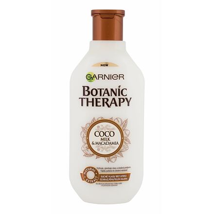 Garnier Botanic Therapy Coco Milk & Macadamia dámský vyživující a zjemňující šampon pro podporu vlasů 400 ml pro ženy