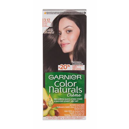Garnier Color Naturals Créme dámská permanentní zářivá barva na vlasy 40 ml odstín hnědá pro ženy