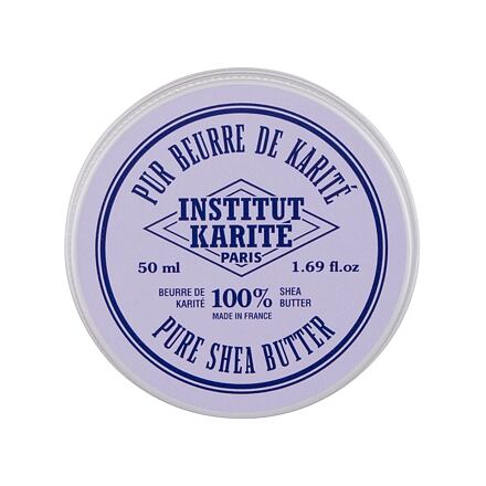 Institut Karité Pure Shea Butter dámské vyživující tělové máslo 50 ml pro ženy