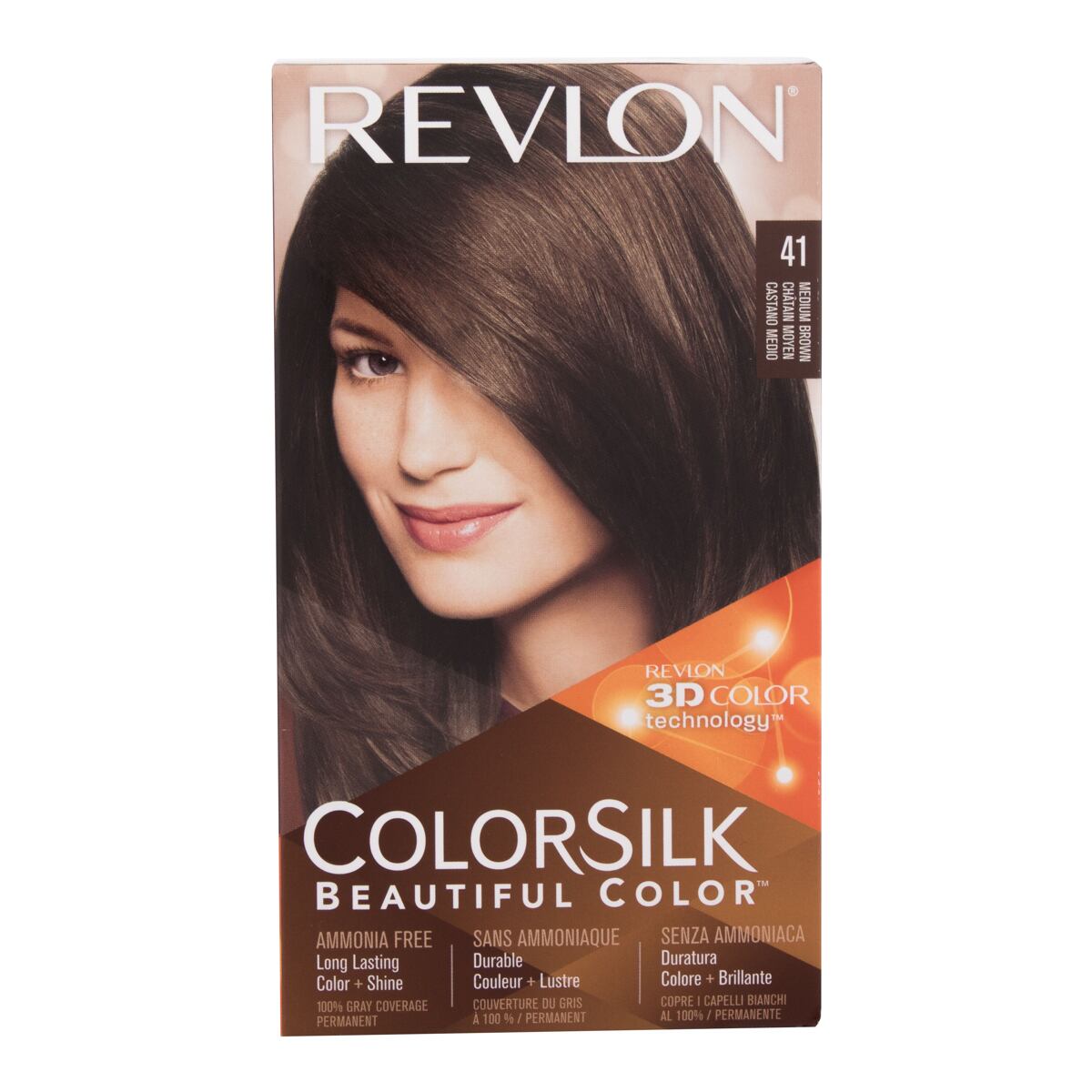 Revlon Colorsilk Beautiful Color dámská barva na vlasy na barvené vlasy 59.1 ml odstín hnědá pro ženy