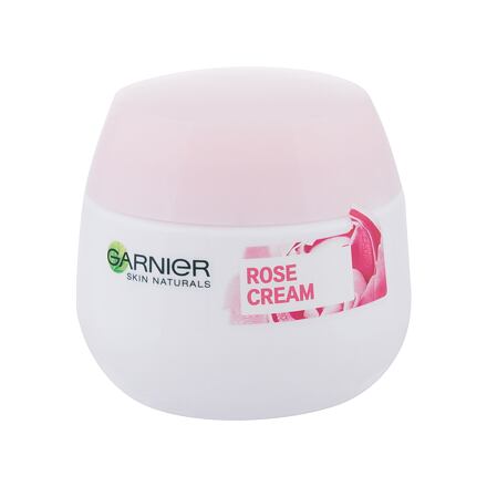 Garnier Skin Naturals Rose Cream dámský hydratační denní krém pro suchou a citlivou pleť 50 ml pro ženy
