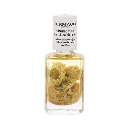 Dermacol Chamomile Nail & Cuticle Oil heřmánkový olej pro výživu nehtů a kůžičky 11 ml pro ženy