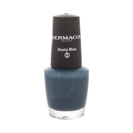 Dermacol Nail Polish Mini Autumn Limited Edition lak na nehty 5 ml odstín modrá