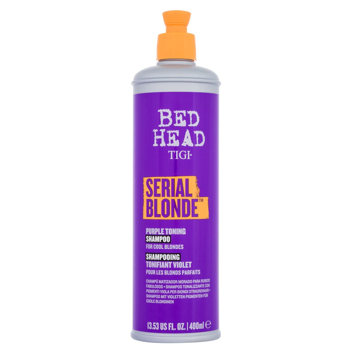 Tigi Bed Head Serial Blonde Purple Toning dámský šampon pro neutralizaci žlutých tónů blond vlasů 400 ml pro ženy