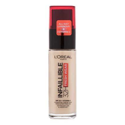 L'Oréal Paris Infaillible 32H Fresh Wear SPF25 dlouhotrvající make-up s uv ochranou 30 ml odstín 15 Porcelain