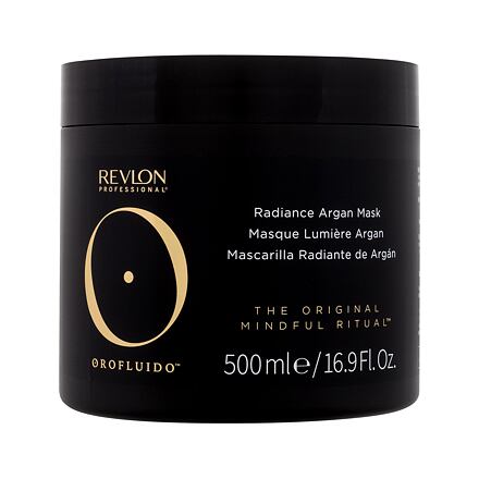 Revlon Professional Orofluido Radiance Argan Mask dámská regenerační maska na vlasy s arganovým olejem 500 ml pro ženy