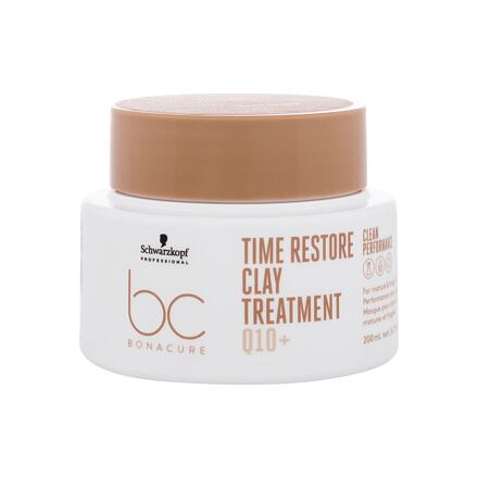 Schwarzkopf Professional BC Bonacure Time Restore Q10 Clay Treatment dámská posilující maska na vlasy 200 ml pro ženy