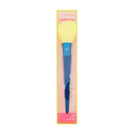 Real Techniques Prism Glo 038 Soft Powder Brush Limited Edition dámský kosmetický štětec na pudr odstín modrá