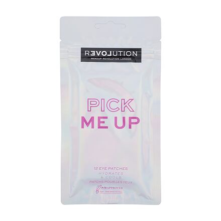 Revolution Relove Pick Me Up Hydrates & Cools Eye Patches hydratační polštářky pod oči 12 ks