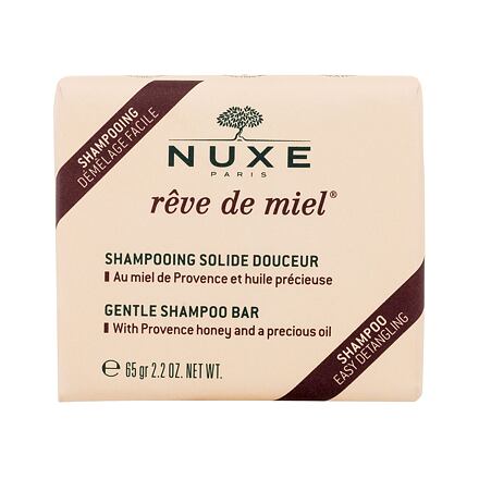 NUXE Rêve de Miel Gentle Shampoo Bar dámský jemný tuhý šampon 65 g pro ženy