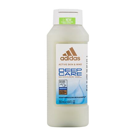 Adidas Deep Care New Clean & Hydrating dámský pečující sprchový gel 250 ml pro ženy
