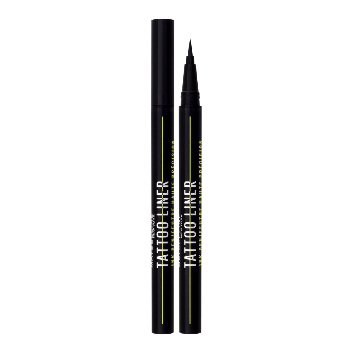 Maybelline Tattoo Liner Ink Pen dámská voděodolná oční linka fix v tužce 1 ml odstín černá