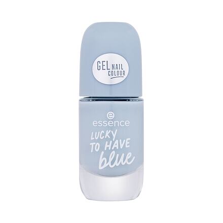 Essence Gel Nail Colour rychleschnoucí lak na nehty s lesklým efektem 8 ml odstín modrá