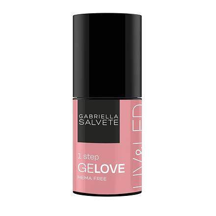Gabriella Salvete GeLove UV & LED zapékací gelový lak na nehty 8 ml odstín růžová