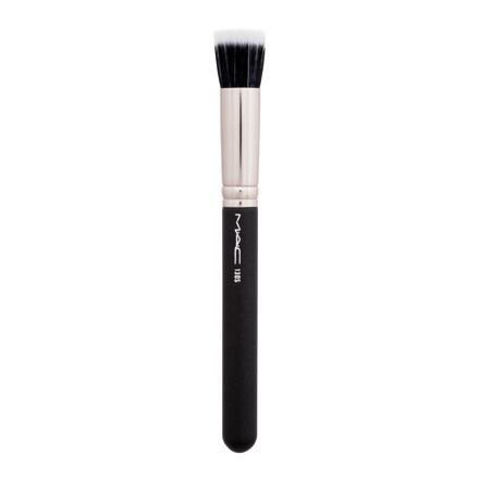 MAC Brush 130S dámský štětec na make-up s dvěma druhy štětin odstín černá