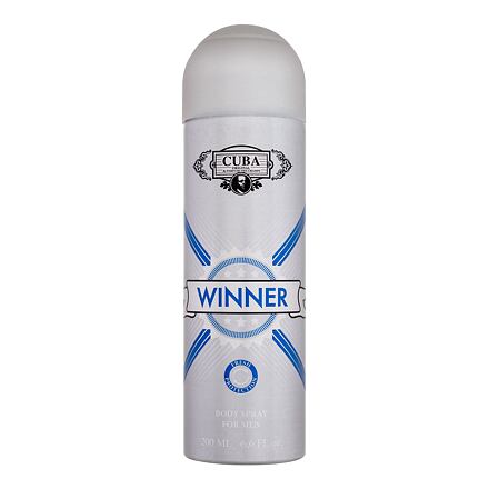 Cuba Winner pánský deodorant ve spreji 200 ml pro muže