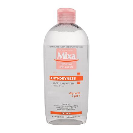Mixa Anti-Dryness dámská micelární voda proti vysušování pleti 400 ml pro ženy