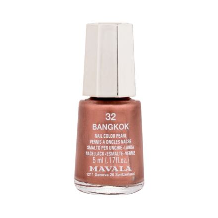 MAVALA Mini Color Pearl lak na nehty 5 ml odstín hnědá