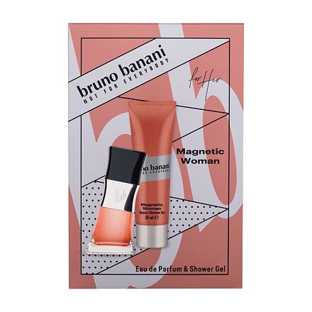 Bruno Banani Magnetic Woman dámská dárková sada parfémovaná voda 30 ml + sprchový gel 50 ml pro ženy