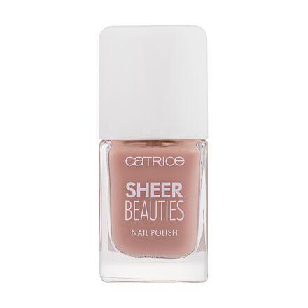 Catrice Sheer Beauties Nail Polish lak na nehty s průsvitným efektem 10.5 ml odstín béžová