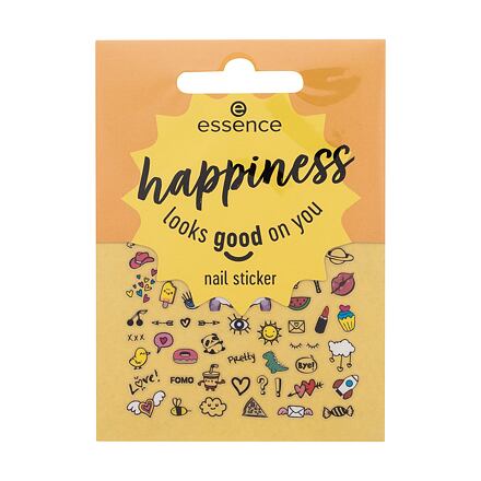 Essence Nail Stickers Happiness Looks Good On You nálepky na nehty 1 balení pro ženy