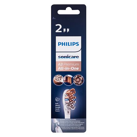 Philips Sonicare A3 premium All-in-One HX9092/10 White náhradní hlavice na sonický elektrický zubní kartáček 2 ks